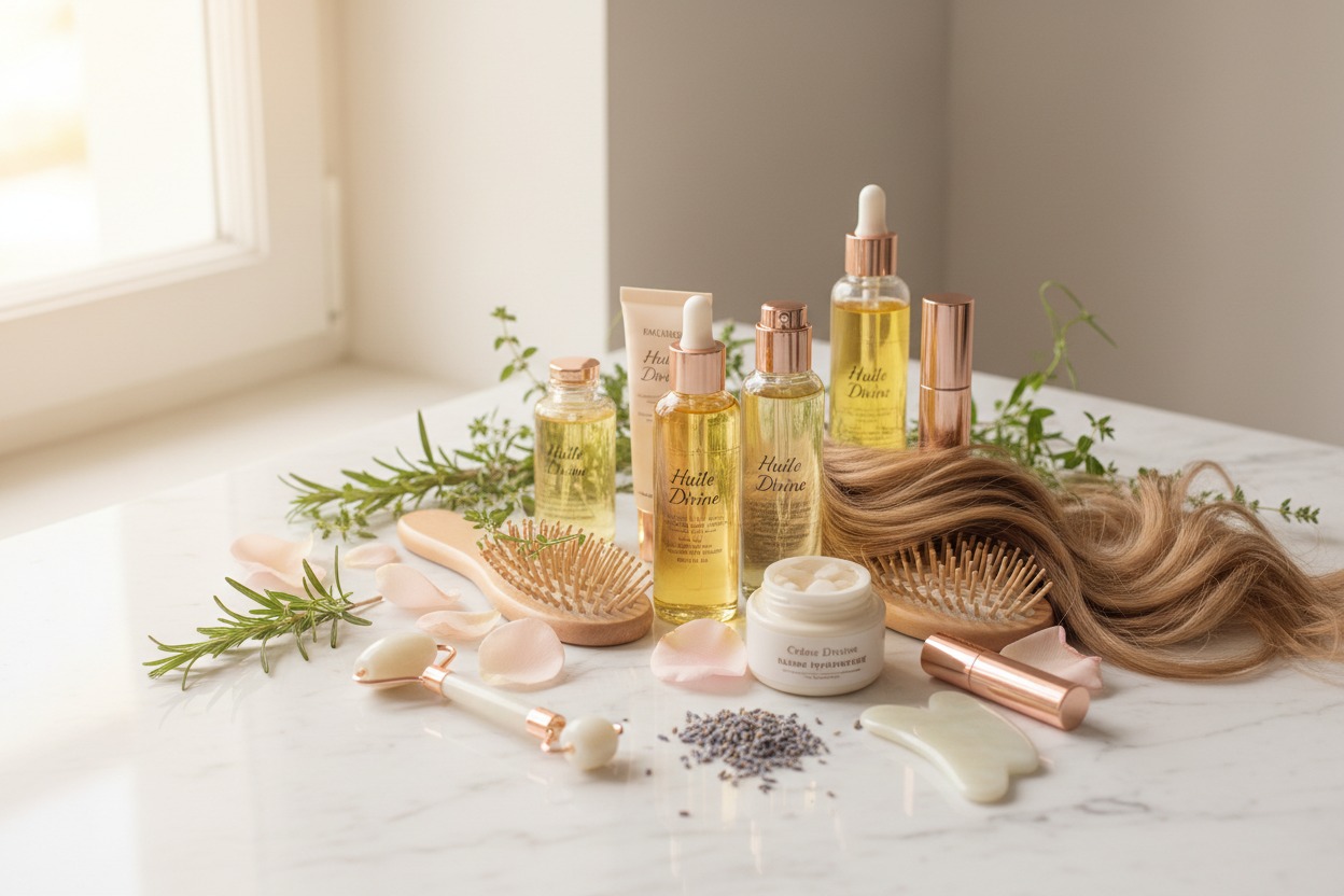 Rituels de Beauté Naturels : Épanouissez Vos Cheveux et Votre Éclat avec des Soins Essentiels