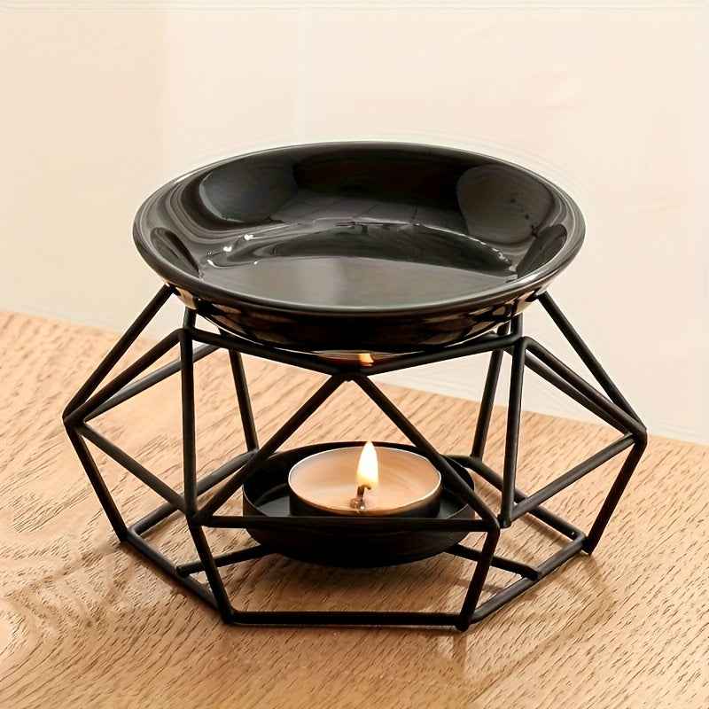 Diffuseur d’Huiles Essentielles par Chaleur Géométrique Design – Ambiance & Parfums d’Intérieur
