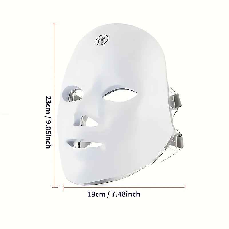 Masque beauté 7 couleurs – LED & Rechargeable