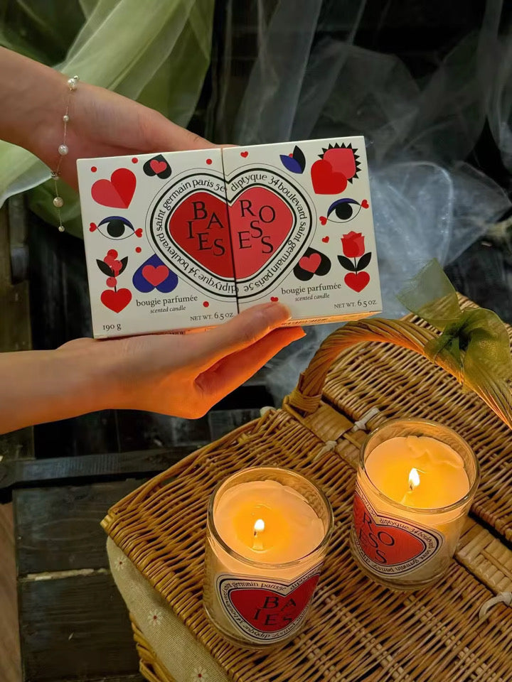 Duo de Bougies Edition Saint Valentin 2x190g