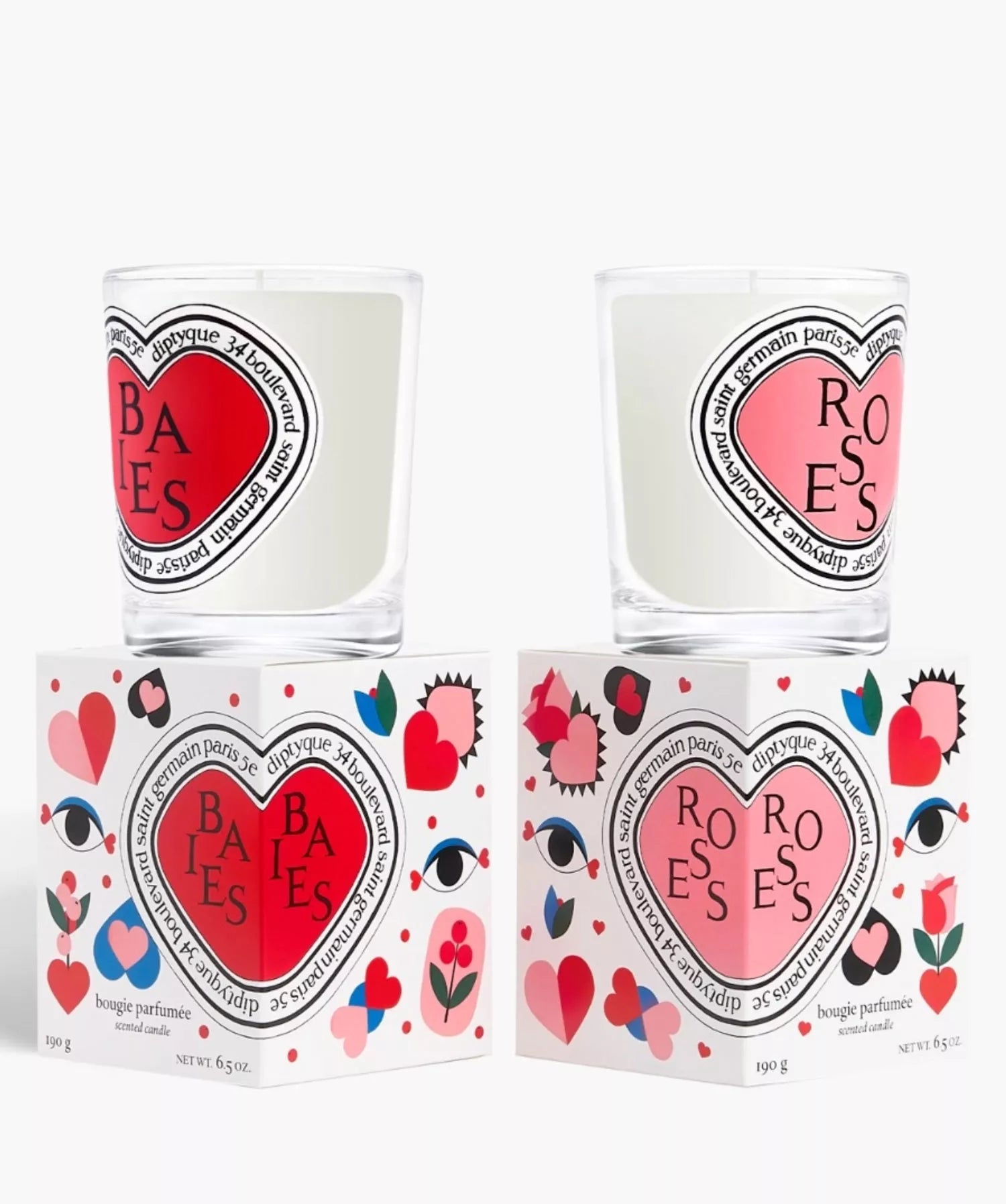 Duo de Bougies Edition Saint Valentin 2x190g