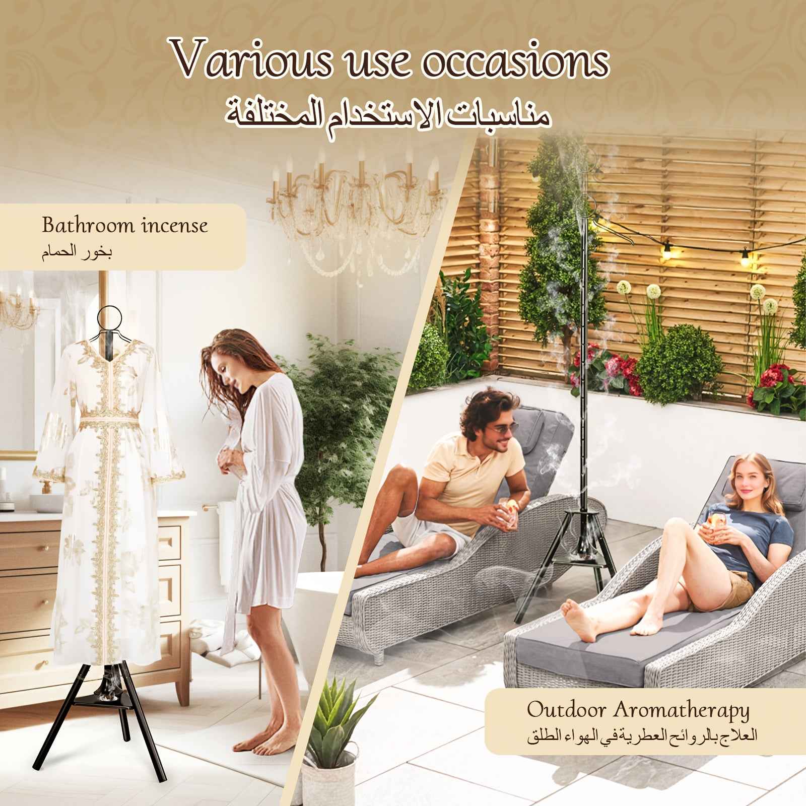 Boîte à Encens pour Vêtements – Diffusion Bakhoor dans les Textiles