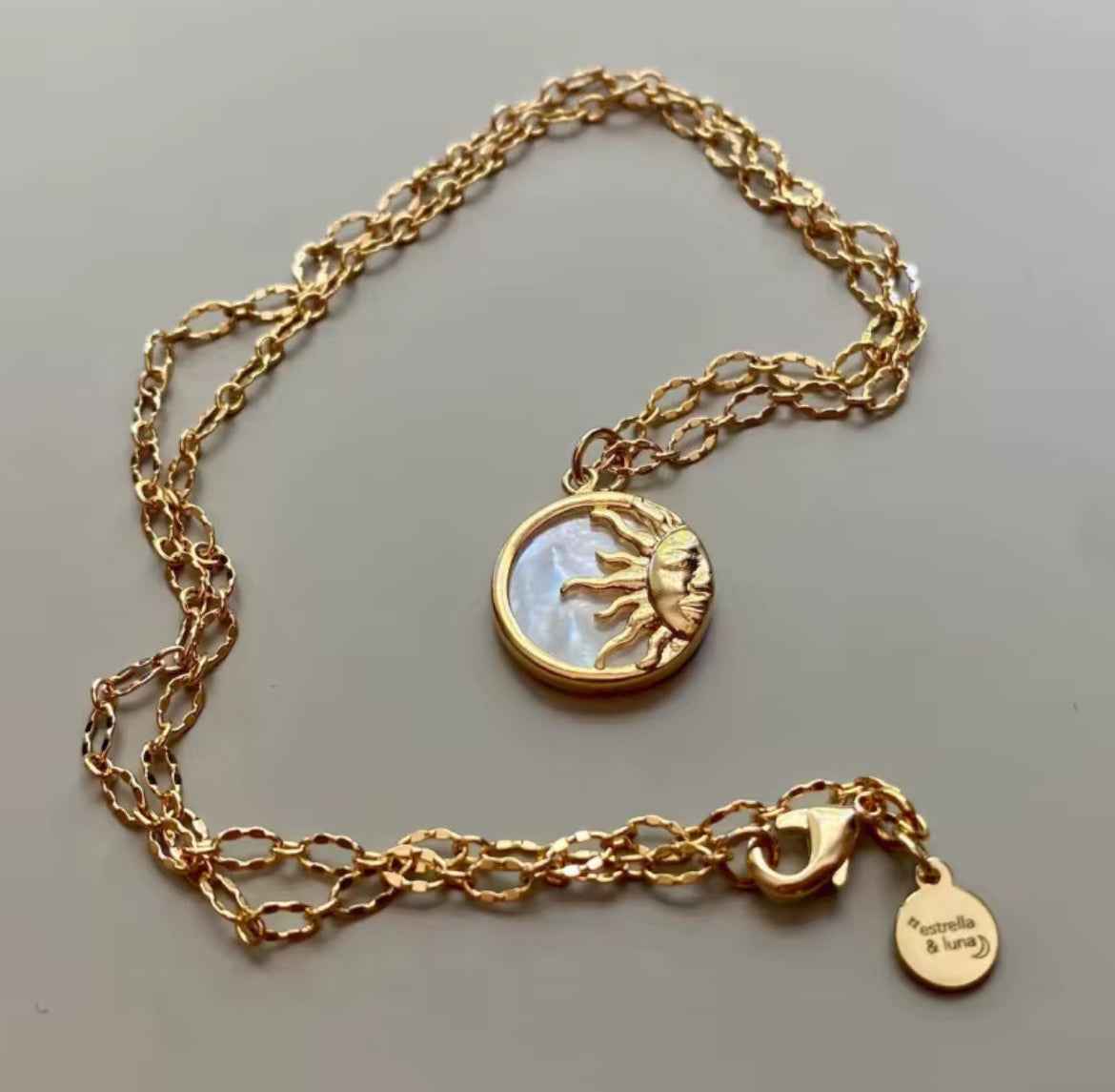 Duo Collier Soleil & Lune – Harmonie & Éclat - MoonRose by Amour’Eu