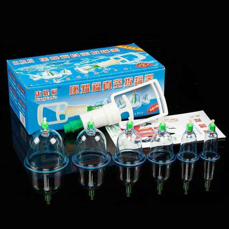 SET HIJAMA ESSENTIEL — 6 Ventouses + Pompe Pro - MoonRose by Amour’Eu
