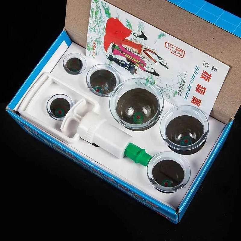 SET HIJAMA ESSENTIEL — 6 Ventouses + Pompe Pro - MoonRose by Amour’Eu
