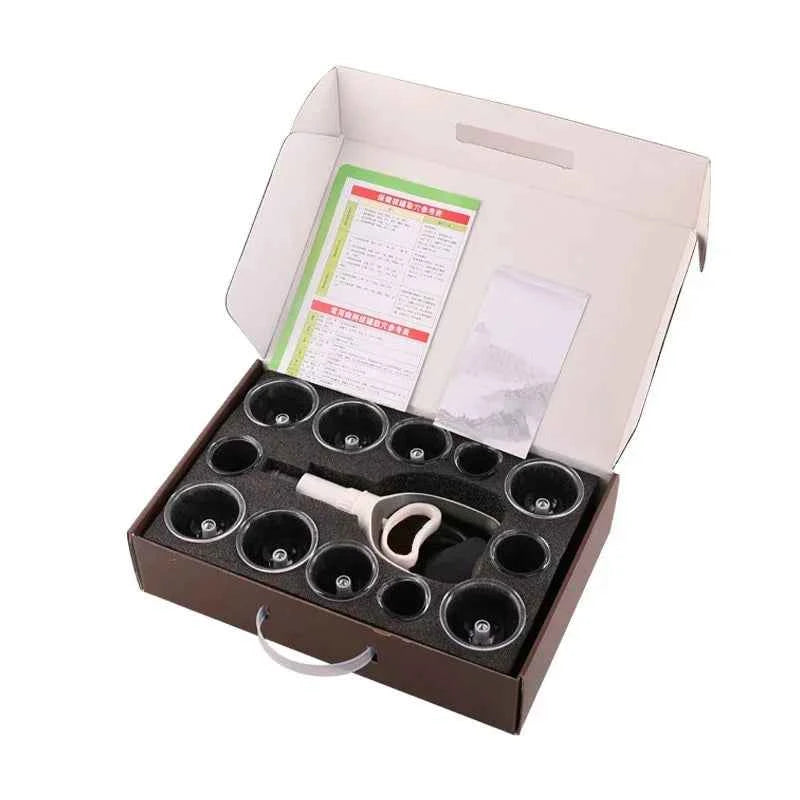 Coffret Premium Ventouses de Massage – 12 Pièces - MoonRose by Amour’Eu