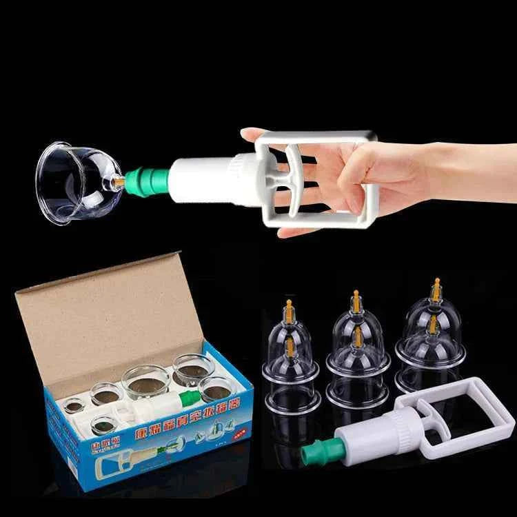 SET HIJAMA ESSENTIEL — 6 Ventouses + Pompe Pro - MoonRose by Amour’Eu