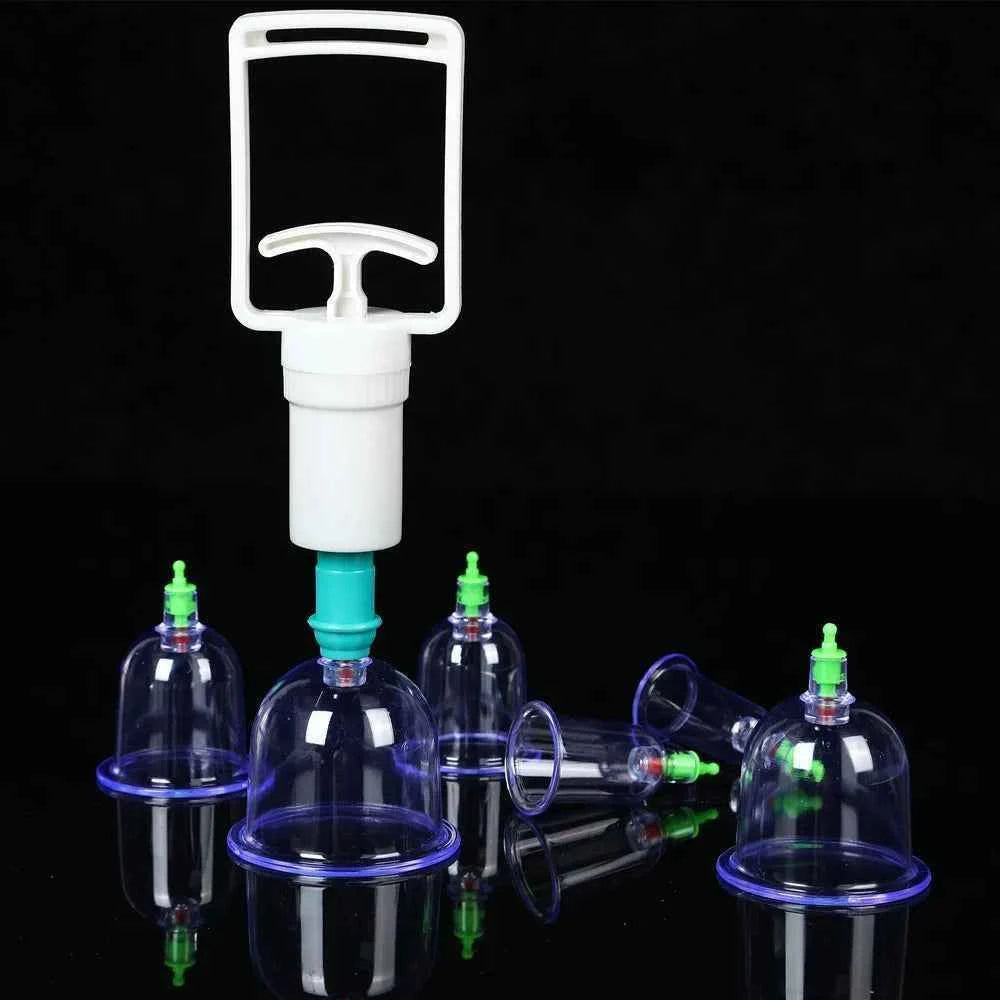 SET HIJAMA ESSENTIEL — 6 Ventouses + Pompe Pro - MoonRose by Amour’Eu