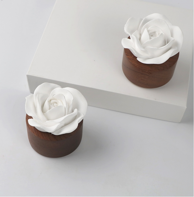 Coffret Rose  Diffuseur + Huile de Rose de Damas (30ml) - MoonRose by Amour’Eu