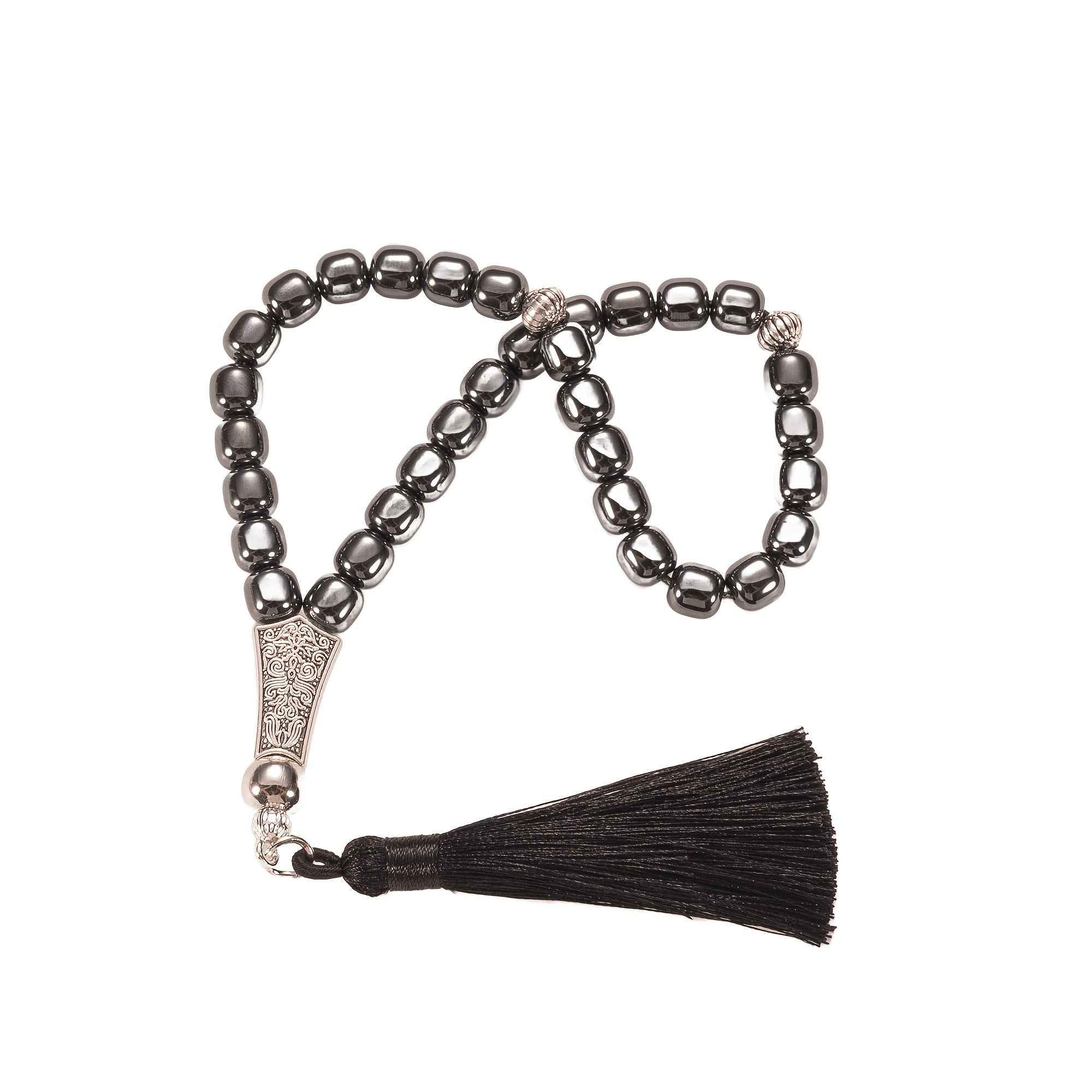 Tasbih Agathe Pierre Naturelle – 33 Perles